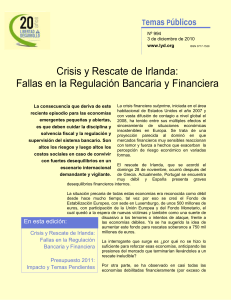 La crisis financiera subprime, iniciada en el área habitacional de