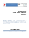 Plan de Implantacion