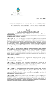 resolucionn º 2 0 - H.C.D. Corrientes