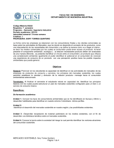 Programa Mercadeo Sostenible