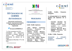 Programa XII Congreso de CERMIS Autonómicos (1)