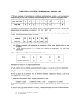 ejercicios de estadística y probabilidad - 4º eso - mat