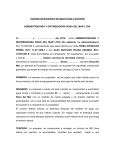 Contrato de Suministro de Agua Cruda o Corriente