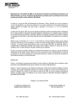Resolución de 3 de octubre de 2008,de las Direcciones Generales