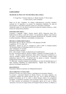 mujer de 28 a&ntilde;os con neumot&oacute;rax bilateral