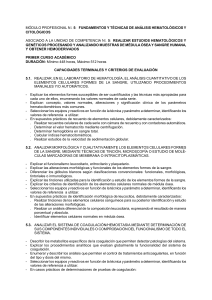 fundamentos y técnicas de análisis hematológicos y citológicos