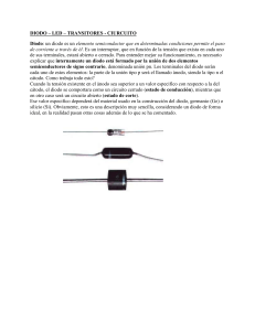 DIODO – LED – TRANSITORES