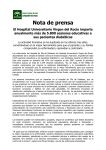 Nota de prensa - Junta de Andalucía