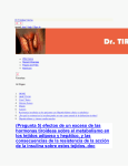 Dr Tiroides! - (Pregunta 5) efectos de un exceso de las hormonas