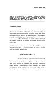 Modifica estatuto de Capacitación y Empleo