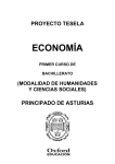 Programación Tesela Economía 1º Bach. Principado de Asturias