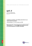 UIT-T Rec. E.802 (02/2007) Marco y metodología para la