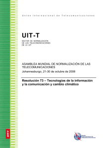 UIT-T Rec. E.802 (02/2007) Marco y metodología para la