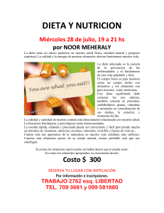 DIETA Y NUTRICIO9N