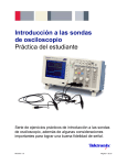 Introducción a las sondas de osciloscopio