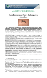 Chikungunya 2014 - Colegio de Farmacéuticos de la provincia de