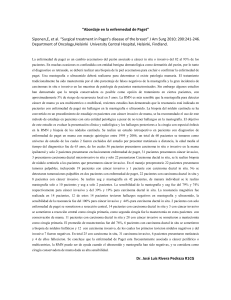 “Abordaje en la enfermedad de Paget” Siponen,E, et al. “Surgical