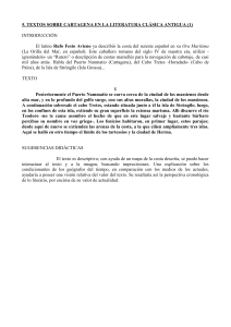 Textos sobre Cartagena en la Literatura Clásica Antigua.