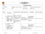 PLAN CURRICULAR COLEGIO COLOMBO BRITANICO