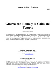 Guerra con Roma y la Caída del Templo [298]