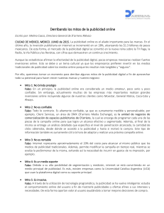 Título 1: Derribando mitos de la publicidad online