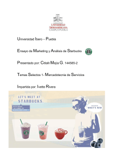 Caso Starbucks