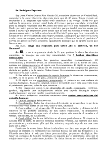 Tengo una respuesta para Usted