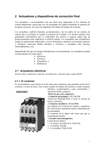 2 Actuadores y dispositivos de corrección final