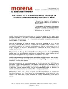 Comunicado b13-196 Naucalpan, estado de México , 17 de mayo