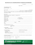 2-Planilla de Inscripcion en el Registro de Proveedores