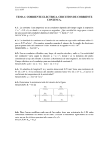 tema em4 corriente electrica - Escuela Superior de Informática