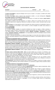 inmunidad - Liceo de Adultos " Luis Gómez Catalán