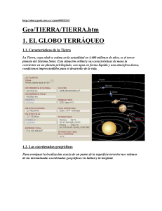 3. la representación de la tierra