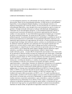 individualización en el pronóstico y tratamiento de