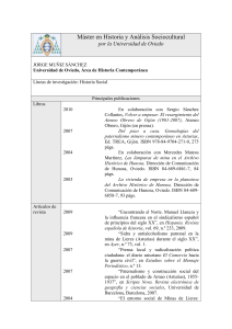 Indicaciones - Universidad de Oviedo