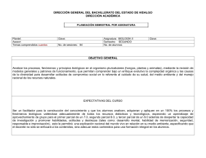 biologia_II - Bachillerato del Estado de Hidalgo