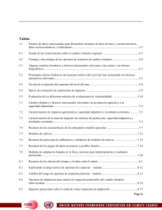 Tablas - unfccc
