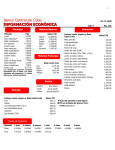 Información Económica - Banco Central de Cuba