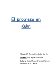 El progreso en Kuhn