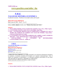 3.5 Relaciones Internacionales