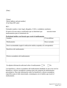 Notice to Parties of Psychotrophic Medicatoin CF 0173A 7/10