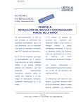 devaluación del bolivar y nacionalización parcial de la banca