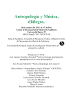 Antropología y Música, diálogos
