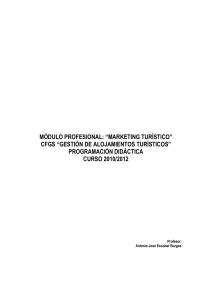 Marketing Turístico