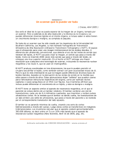 Un scanner que lo puede ver todo