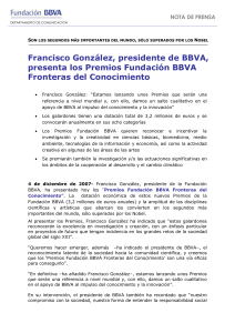Premios Fundación BBVA Fronteras del Conocimiento