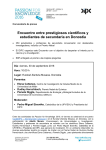 29 Septiembre Convocatoria de prensa. Encuentro entre