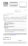 Gerencia de Servicios Postales FORMULARIO RNPSP 009
