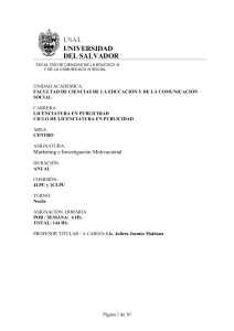 Marketing e Investigación Motivacional