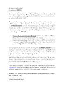 SEGURIDAD SOCIAL: Sistema de Liquidaci&oacute;n Directa.